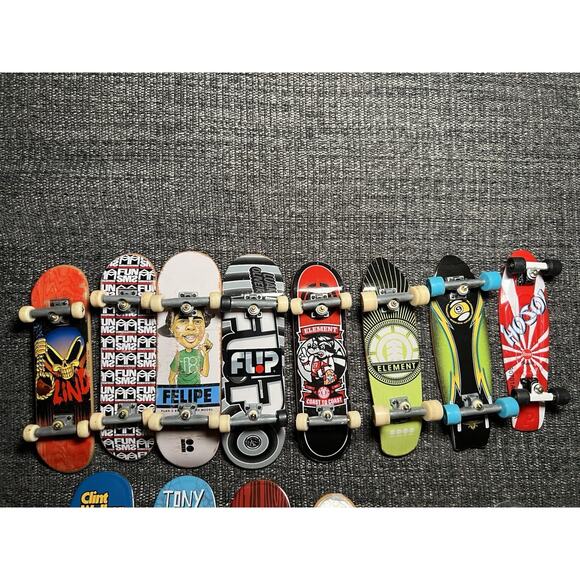 Tech Deck, Circuit Boards, Fingerboard Group Lot Of 12 With Accessories - Picture 2 of 9